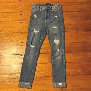 WOMENS AEROPOSTALE SUPER HIGH RISE JEGGING (0R)